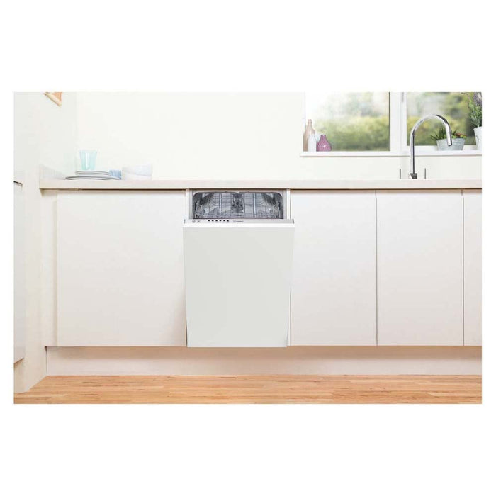 Indesit DSIE 2B10 UK N Fully Integrated 10 Place Slimline Dishwasher - Unbeatable Bathrooms