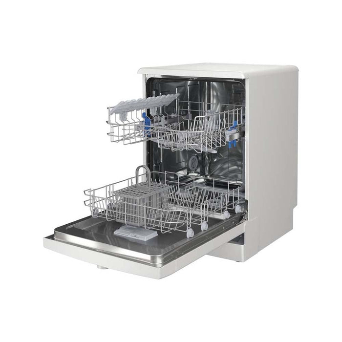 Indesit DFE 1B19 UK White Free Standing 13 Place Dishwasher - Unbeatable Bathrooms