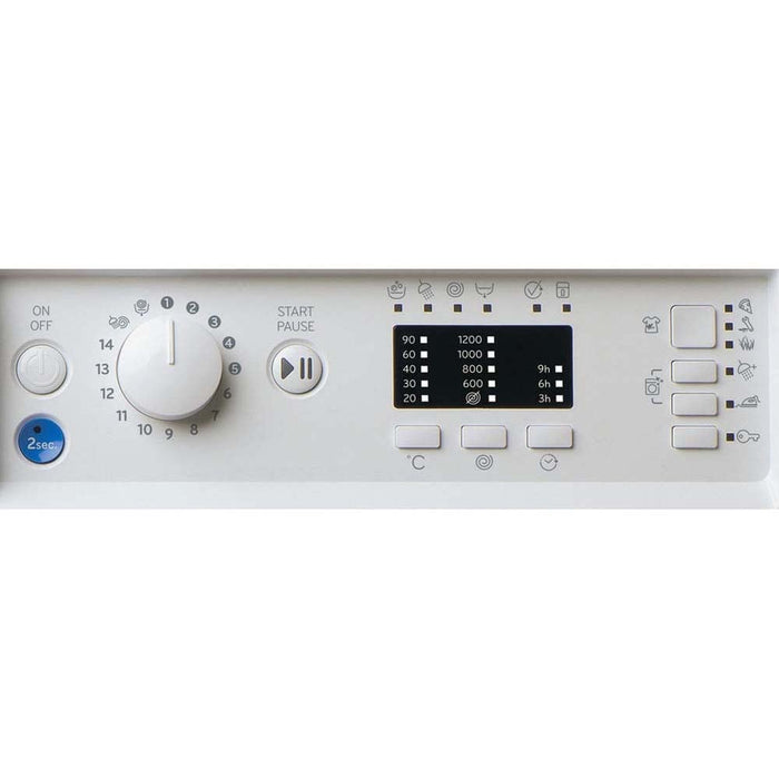 Indesit BI WMIL 91484 UK Built In 9kg 1400rpm Washing Machine - Unbeatable Bathrooms