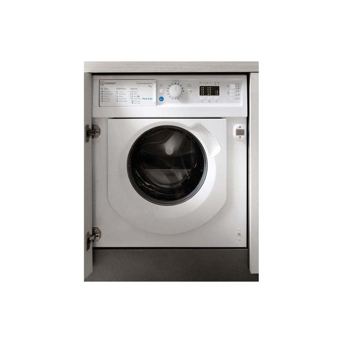 Indesit BI WMIL 71252 UK N Built In 7kg 1200rpm Washing Machine - Unbeatable Bathrooms