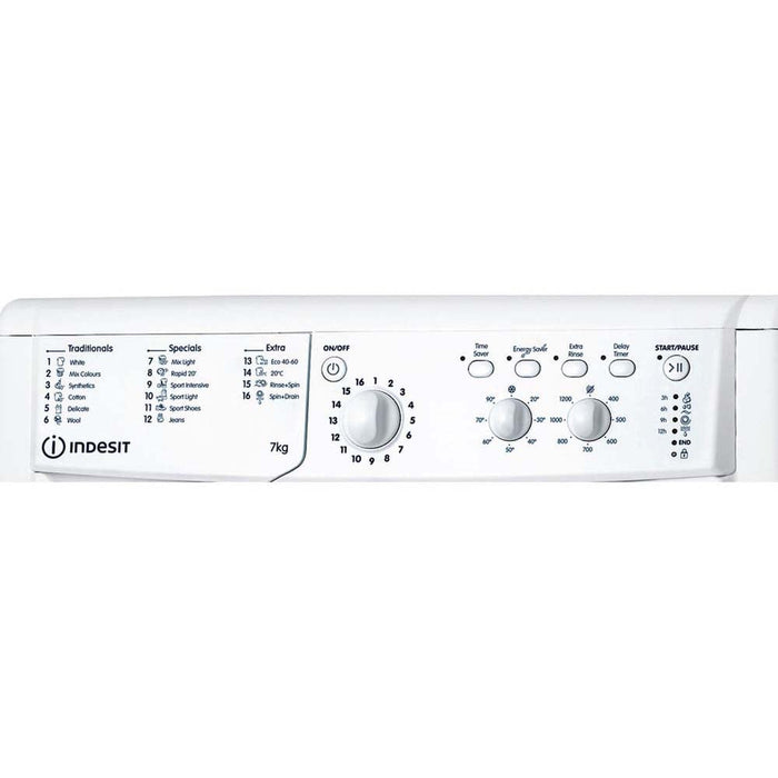 Indesit IWC 71252 W UK N Free Standing White 1200rpm Washing Machine - Unbeatable Bathrooms