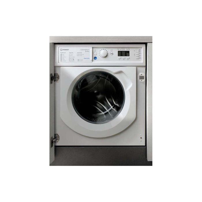 Indesit BI WDIL 861284 UK Built In 8/6kg 1400rpm Washer Dryer - Unbeatable Bathrooms