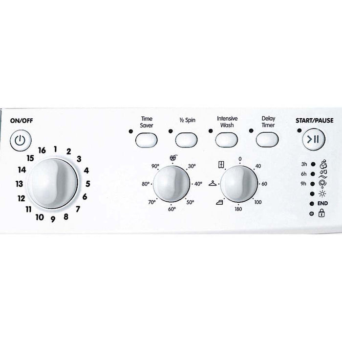 Indesit IWDC 65125 UK N Free Standing White 1200rpm Washer Dryer - Unbeatable Bathrooms