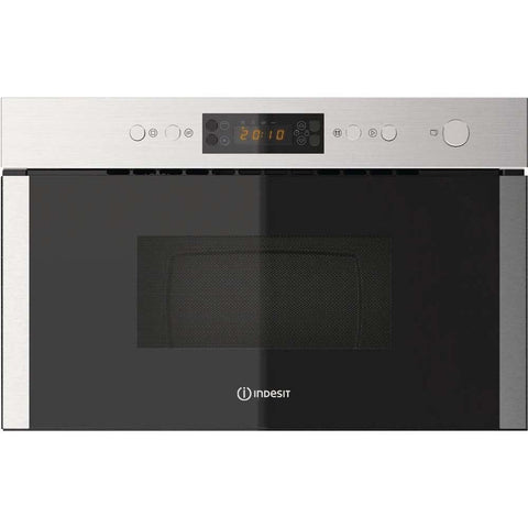 Indesit MWI 5213 IX UK Built-in Stainless Steel Microwave and Grill - Unbeatable Bathrooms