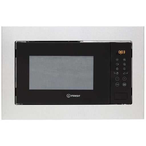 Indesit MWI125GXUK Built In Stainless Steel Microwave and Grill - Unbeatable Bathrooms
