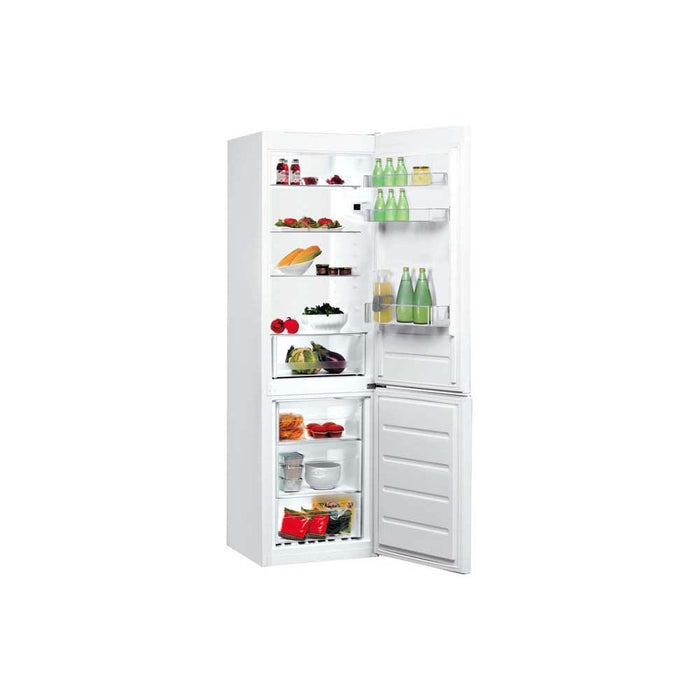 Indesit LI8 S1E W UK White Free Standing Low-Frost 70/30 Fridge Freezer - Unbeatable Bathrooms