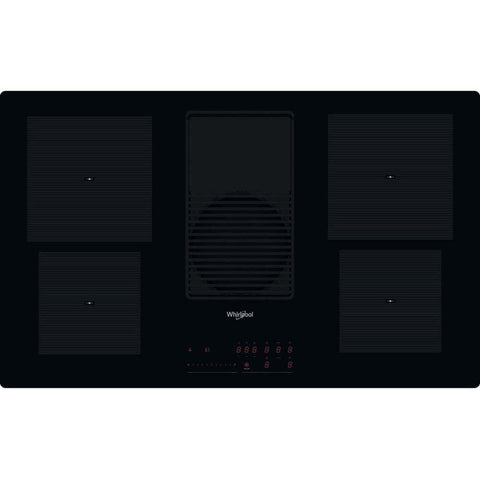 Whirlpool WVH 92 K F KIT 90cm Black Venting Induction Hob - Unbeatable Bathrooms