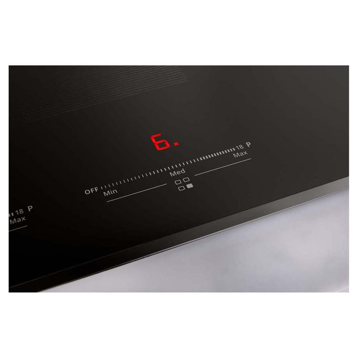 Whirlpool SMO 654 OF/BT/IXL 65cm Black Induction Hob - Unbeatable Bathrooms