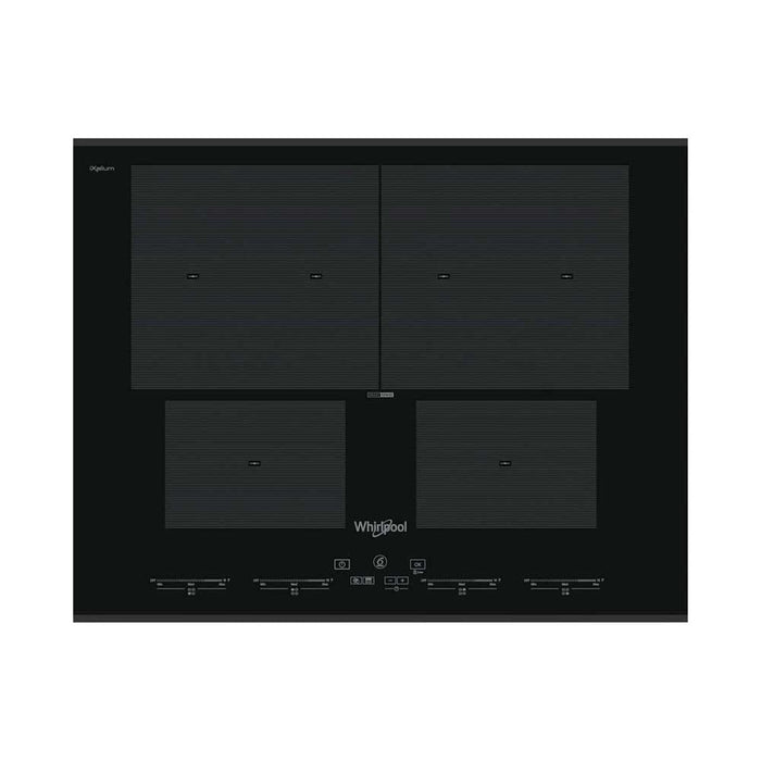 Whirlpool SMO 654 OF/BT/IXL 65cm Black Induction Hob - Unbeatable Bathrooms
