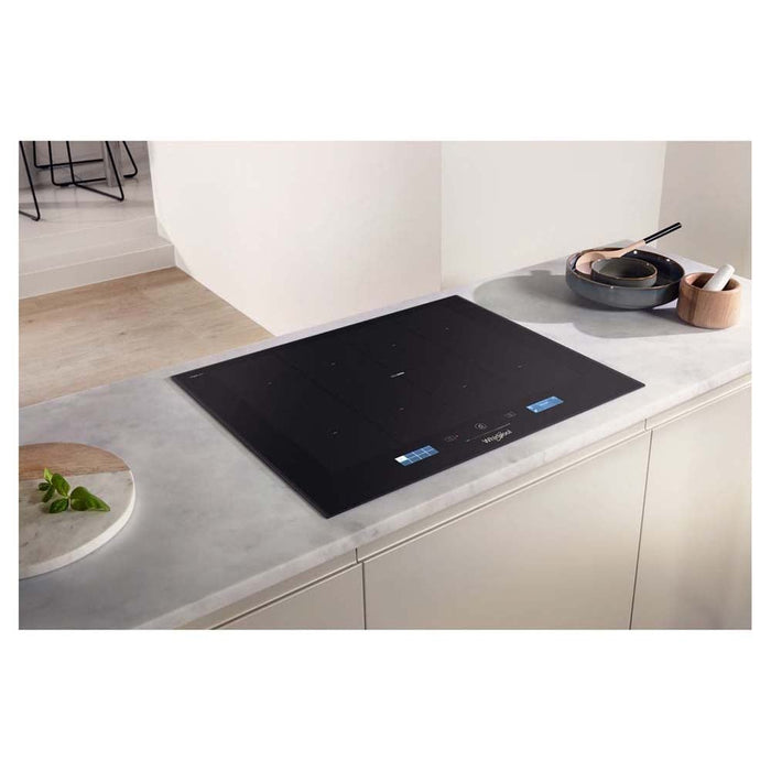 Whirlpool SMP 658C/BT/IXL 65cm Black Induction Hob - Unbeatable Bathrooms