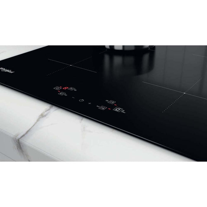 Whirlpool WS Q2160 NE 60cm Black Induction Hob - Unbeatable Bathrooms