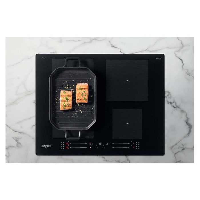 Whirlpool WF S0160 NE 60cm Black Induction Hob - Unbeatable Bathrooms