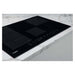 Whirlpool WF S3977 NE 77cm Black Induction Hob - Unbeatable Bathrooms