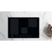 Whirlpool WF S3977 NE 77cm Black Induction Hob - Unbeatable Bathrooms