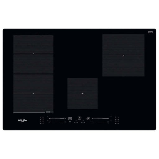 Whirlpool WF S3977 NE 77cm Black Induction Hob - Unbeatable Bathrooms