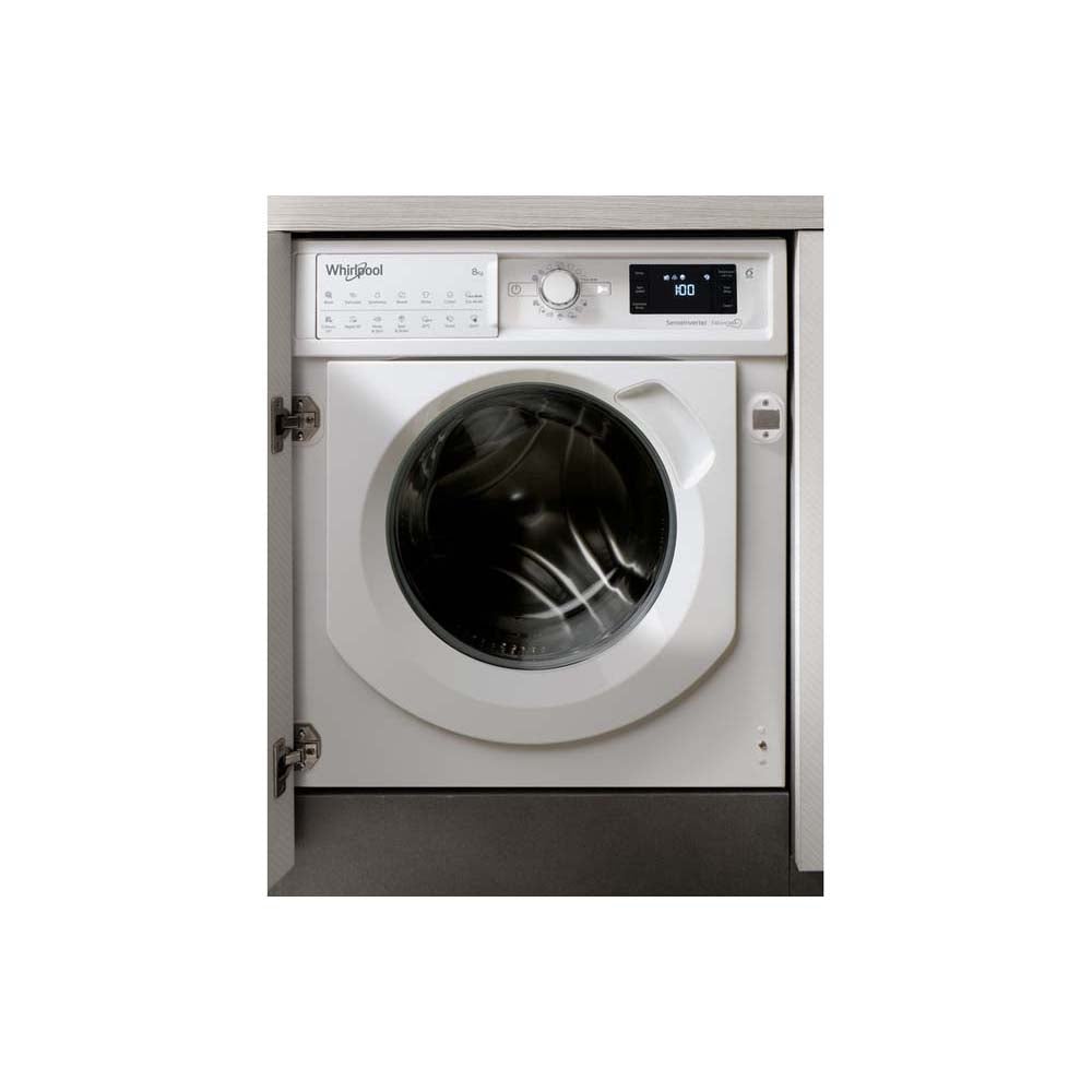 Whirlpool BI WMWG 81484 UK Built In 8kg 1400rpm Washing Machine - Unbeatable Bathrooms