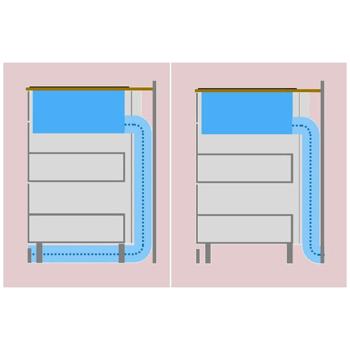 Bosch Venting Hob Ducted Exhaust Starter Kit - Unbeatable Bathrooms