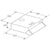 Prima PRCH400 60cm Silver Visor Hood - Unbeatable Bathrooms