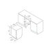 Prima PRDW300 Fully Integrated 10 Place Slimline Dishwasher - Unbeatable Bathrooms