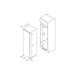 Prima PRRF210 Built In Larder Fridge - Unbeatable Bathrooms