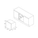 Prima+ PRSO110 Black Built In Single Pyrolytic Fan Oven - Unbeatable Bathrooms