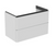 Sottini Fusaro 800mm Vanity Unit - Wall Hung 2 Drawer Unit - Unbeatable Bathrooms