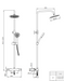 Scudo Serena Chrome Round Shower Set Inc. Easykit - Unbeatable Bathrooms