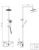 Scudo Serena Chrome Round Shower Set Inc. Easykit - Unbeatable Bathrooms