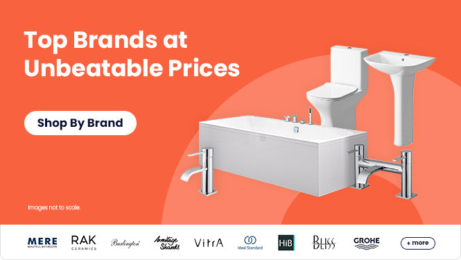 Discover Top Bathroom brands at Unbeatable Prices! UK's Leading Brands, including: RAK Ceramics, Ideal Standard, Burlington, VitrA, GROHE, HiB and more.