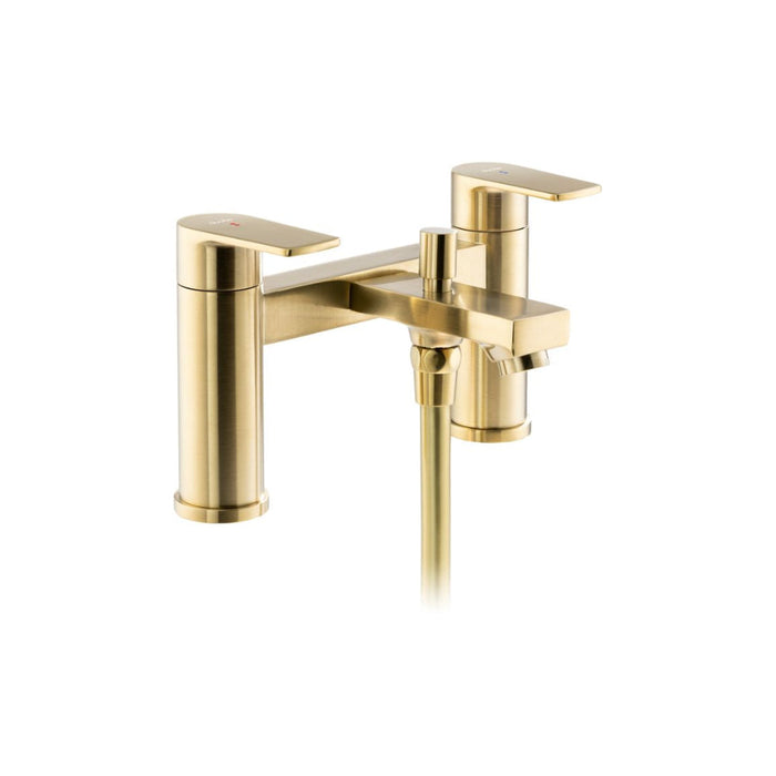 Abode Aquip Deck Mounted Bath Shower Mixer - Unbeatable Bathrooms