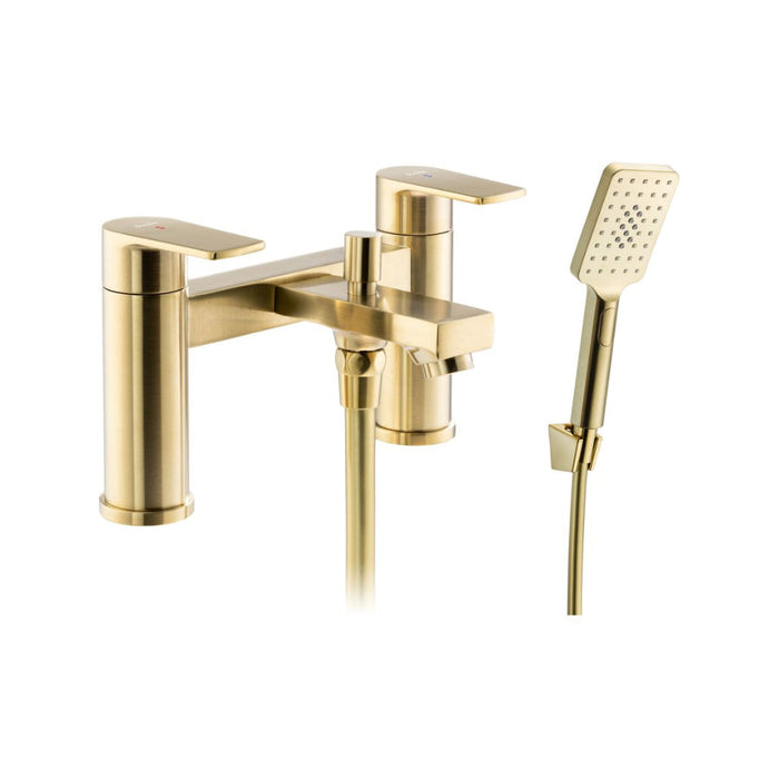 Abode Aquip Deck Mounted Bath Shower Mixer - Unbeatable Bathrooms