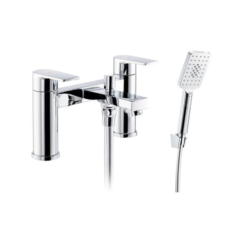 Abode Aquip Deck Mounted Bath Shower Mixer - Unbeatable Bathrooms