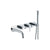 Abode Chao Wall Mounted Bath Shower Mixer - Chrome - Unbeatable Bathrooms