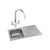 Abode Connekt 1B Inset St/Steel Sink Tap Pack - Unbeatable Bathrooms