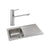 Abode Connekt 1B Inset St/Steel Sink Tap Pack - Unbeatable Bathrooms