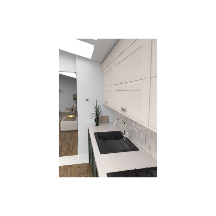 Abode Czar Single Lever Mixer Tap - Chrome - Unbeatable Bathrooms