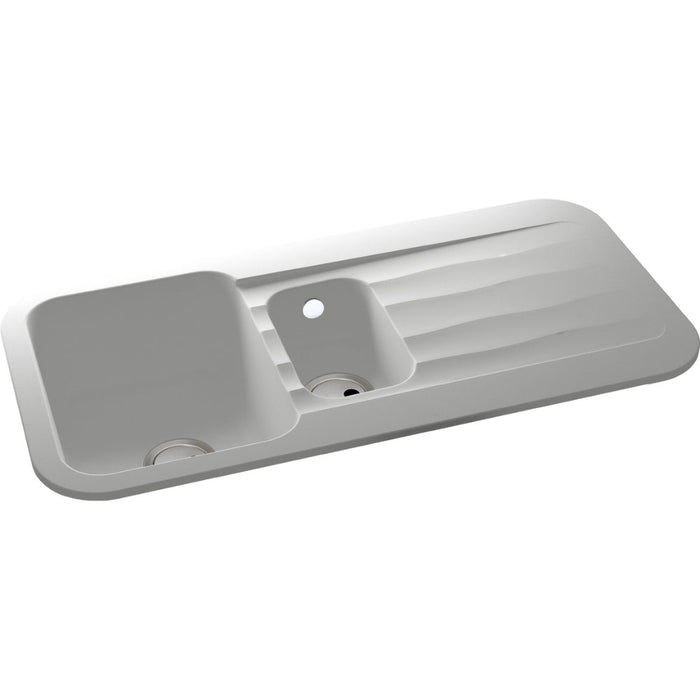 Abode Dune 1.5B & Drainer Granite Inset Sink - Unbeatable Bathrooms