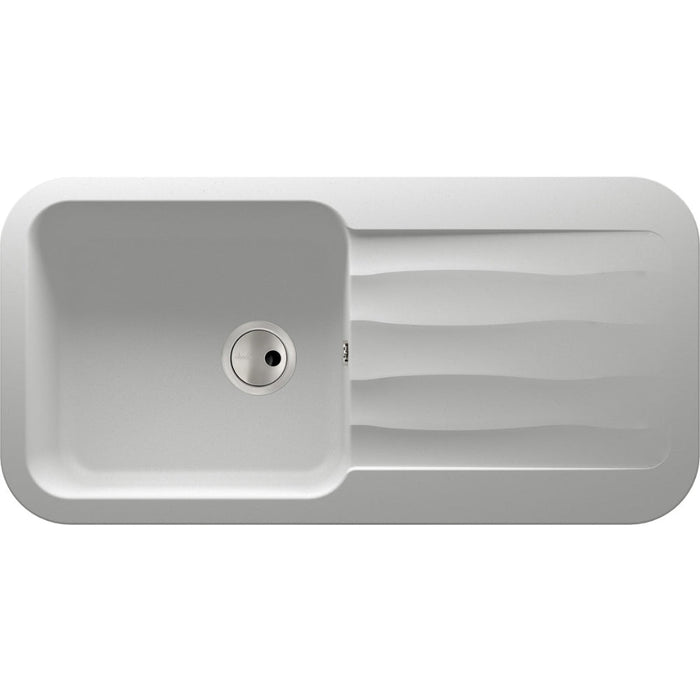 Abode Dune 1B & Drainer Granite Inset Sink - Unbeatable Bathrooms