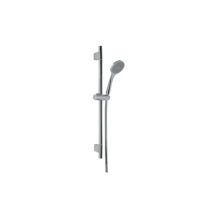Abode Euphoria Sliding Rail Shower Kit (Single Pattern) - Chrome - Unbeatable Bathrooms