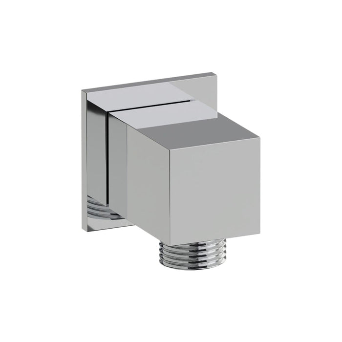 Abode Euphoria Square Wall Outlet - Chrome - Unbeatable Bathrooms