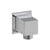 Abode Euphoria Square Wall Outlet - Chrome - Unbeatable Bathrooms