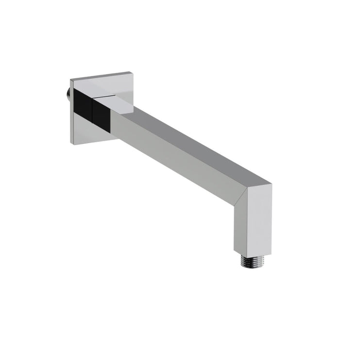 Abode Euphoria Wall Mounted Square Shower Arm - Chrome - Unbeatable Bathrooms