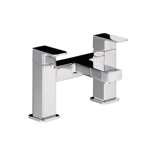 Abode Fervour Deck Mounted Bath Filler - Chrome - Unbeatable Bathrooms