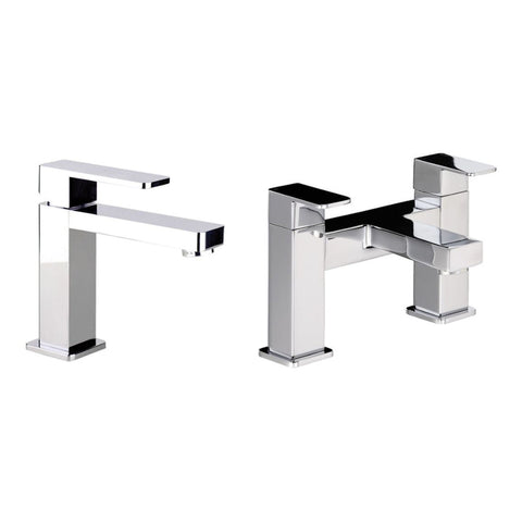 Abode Fervour Pack Offer 1 (Basin Mixer & Bath Filler) - Chrome - Unbeatable Bathrooms