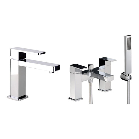 Abode Fervour Pack Offer 2 (Basin Mixer & Bath/Shower Mixer) - Chrome - Unbeatable Bathrooms