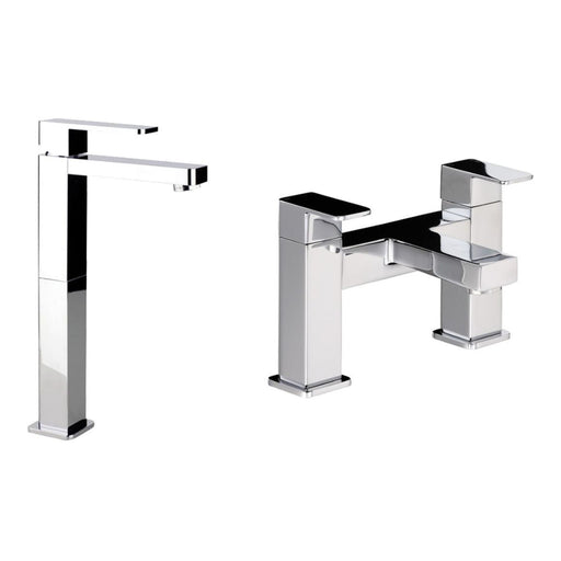 Abode Fervour Pack Offer 3 (Tall Basin Mixer & Bath Filler) - Chrome - Unbeatable Bathrooms