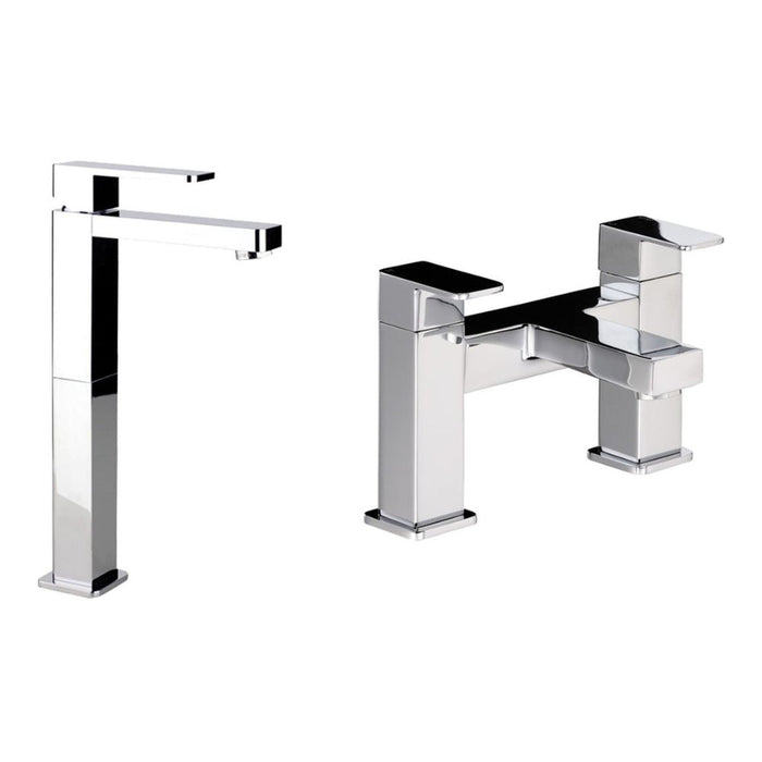 Abode Fervour Pack Offer 3 (Tall Basin Mixer & Bath Filler) - Chrome - Unbeatable Bathrooms