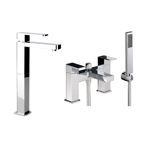 Abode Fervour Pack Offer 4 (Tall Basin Mixer & Bath/Shower Mixer) - Chrome - Unbeatable Bathrooms