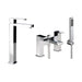 Abode Fervour Pack Offer 4 (Tall Basin Mixer & Bath/Shower Mixer) - Chrome - Unbeatable Bathrooms