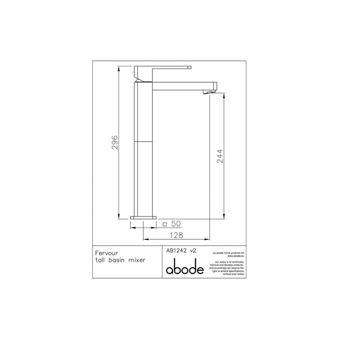 Abode Fervour Pack Offer 4 (Tall Basin Mixer & Bath/Shower Mixer) - Chrome - Unbeatable Bathrooms